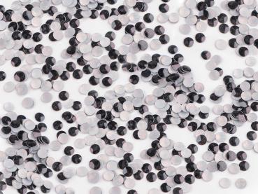 Mini Pailetten Ø 3mm zum Aufbügeln Schwarz